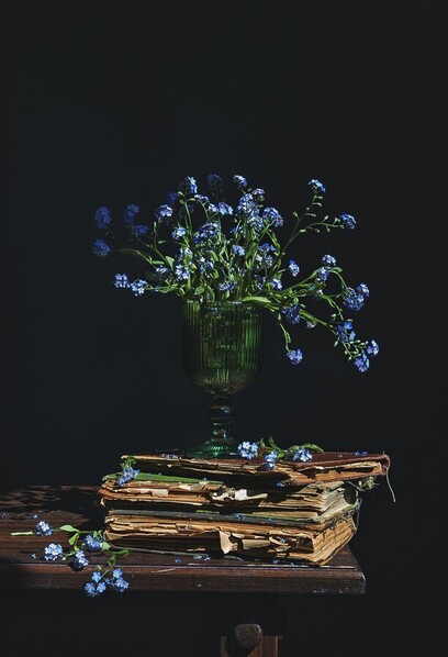 Photograph Alexandra Alexandrova Bouquet With A Book on One Eyeland